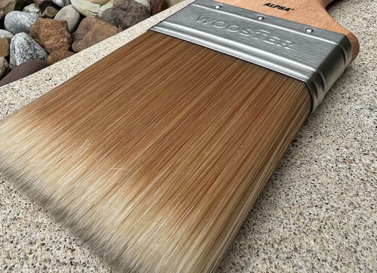 Wooster Alpha Brush for A Smooth Paint Finish