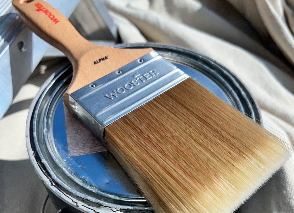 Wooster 1-1/2 Alpha Thin Angle Sash Brush