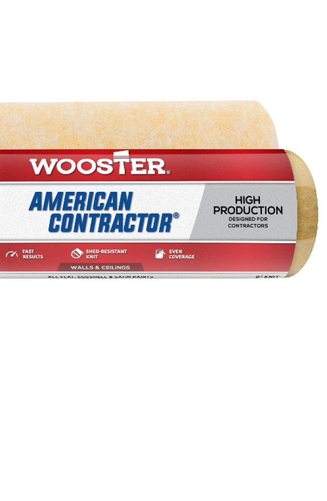 Wooster American Contractor - Rollers Brush Results Fast -