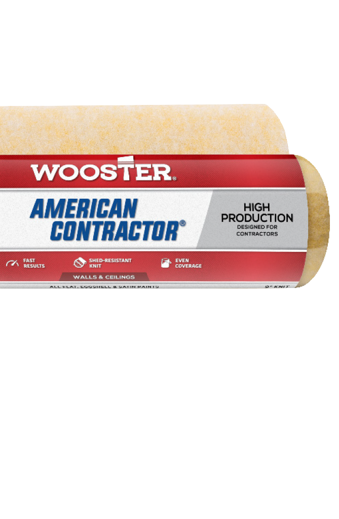 American Contractor Rollers - Fast Results - Wooster Brush