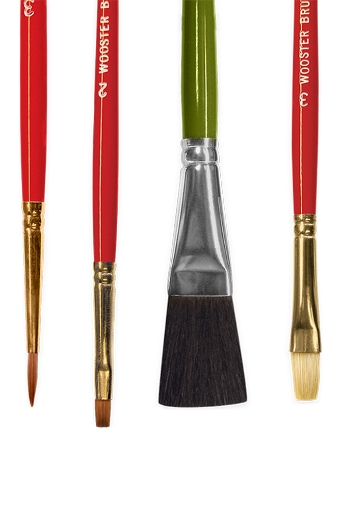 Artist Brushes - for Art Projects - Wooster Brush