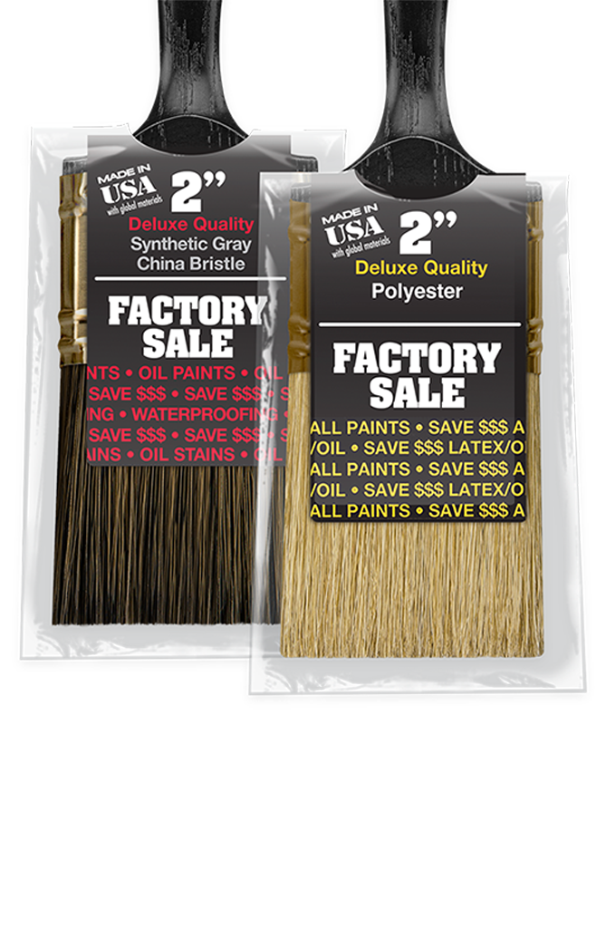 Factory Sale, Brushes