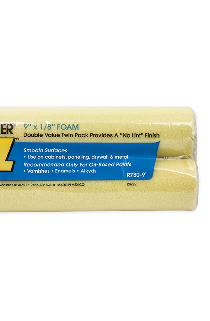 Tiz™ Foam Twin Pack, Rollers