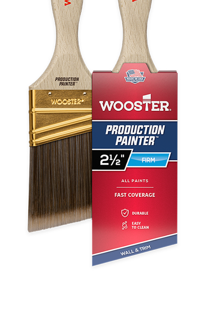 Wooster Brush - Paint Brush: 3″ Wide, Hog, Natural Bristle - 55112544 - MSC  Industrial Supply