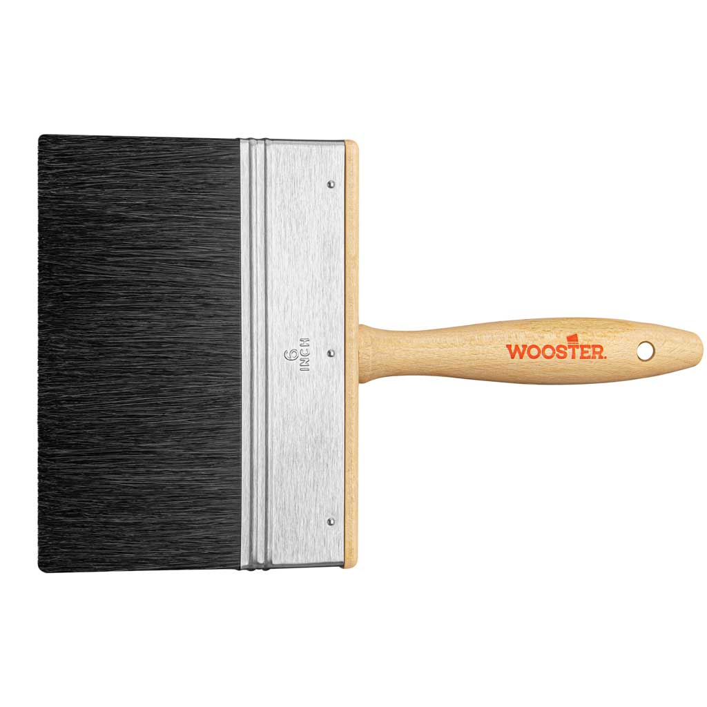 Wooster 1123-1-1/2 Paint Brush, 1-1/2 in W, 2-3/16 in L Bristle, China  Bristle, Beaver Tail Handle