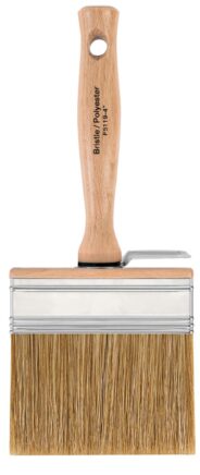 Wooster Brush - Paint Brush: 1/2″ Wide, Hog, Natural Bristle - 55112494 -  MSC Industrial Supply