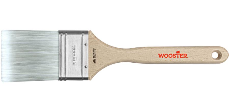 Wooster 5224-1 Silver Tip Thin Angle Sash Paint Brush, 1