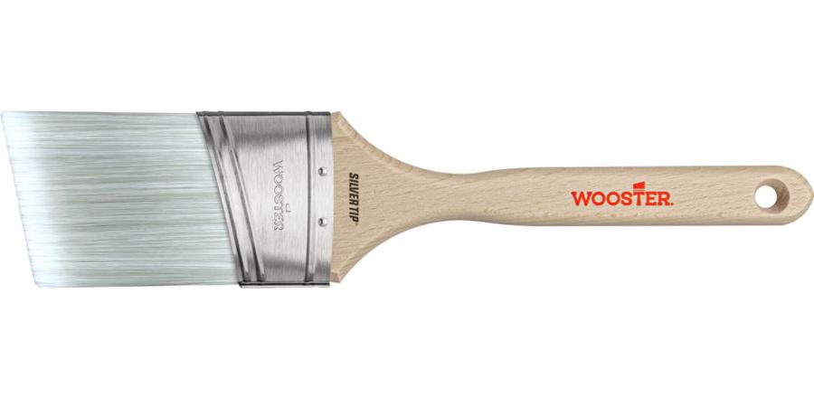 Wooster 5225-2 Silver Tip Short Handle Paint Brush, 2