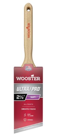 Wooster Brush - Paint Brush: 1-1/2″ Wide, Hog, Natural Bristle